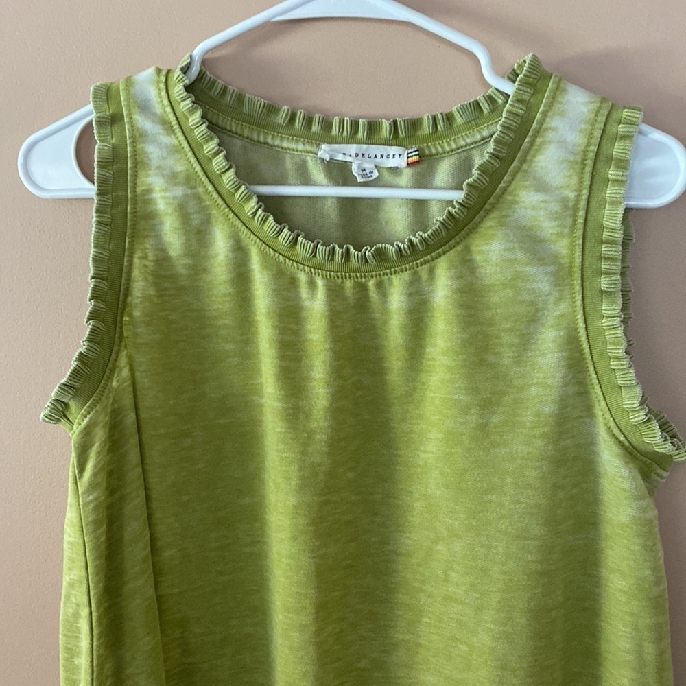 Jane and delancey ruffle tank - Picture 2 of 5